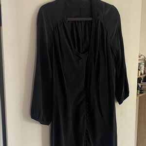 Elegant Black Midi Dress
